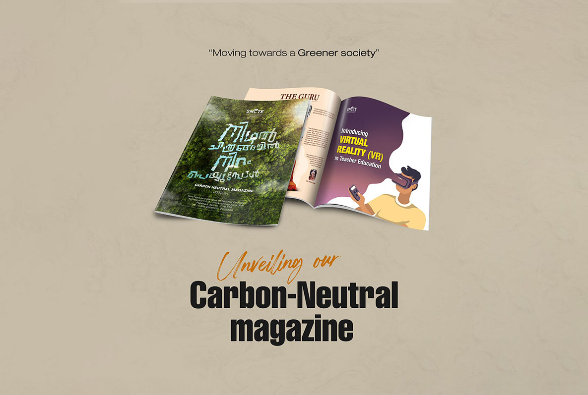 Sreenarayana College Achieves Milestone with Carbon-Neutral Magazine Publication